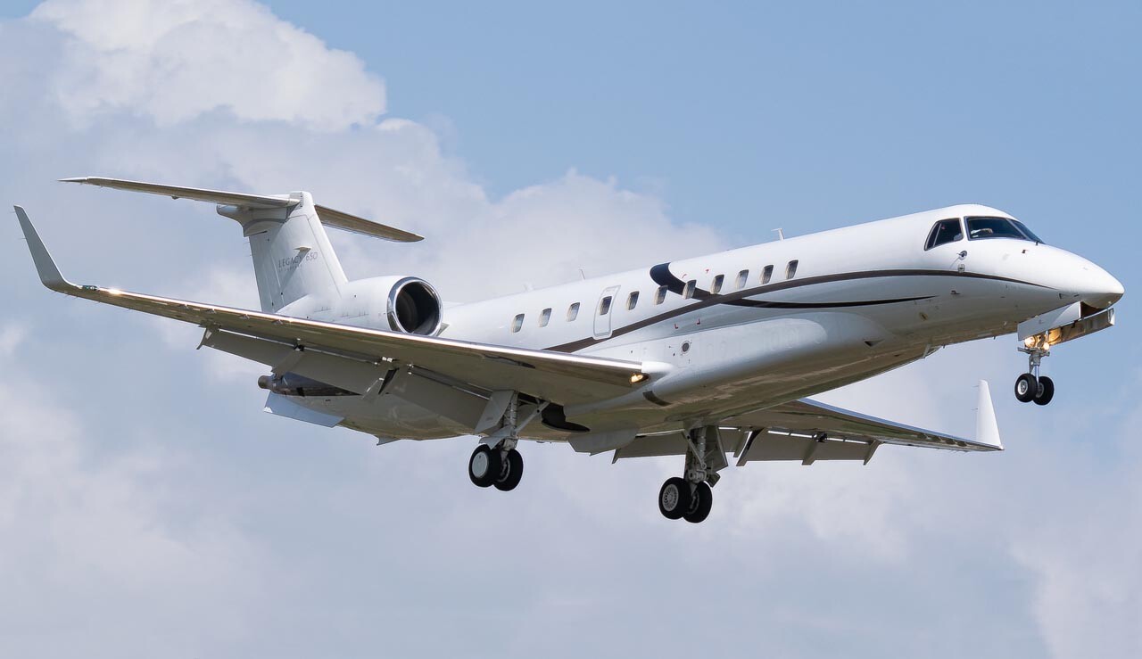 2010 Embraer Legacy 650 SN 14501127