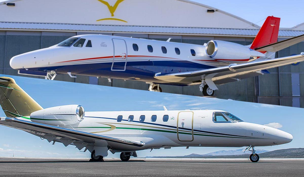 Comparing the Cessna Citation CJ4 and Citation Excel